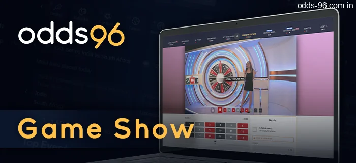 About Game Show in online casinos Odds96