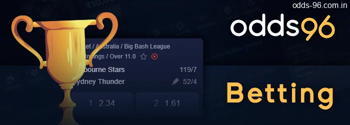 Frequently asked questions about Odds96 betting on sports