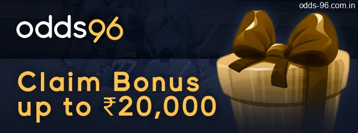 Odds96 welcome bonus for kabaddi bettors up to INR 20,000