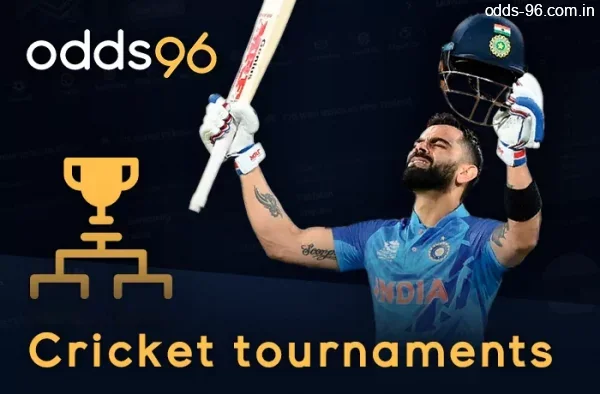 Cricket tournaments for betting at Odds96