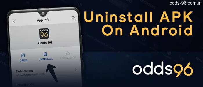 How to Uninstall Odds96 App from Android – Guide for Users