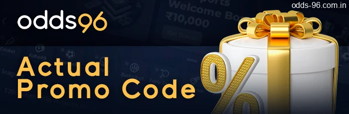 Odds96 actual promo code in 2024