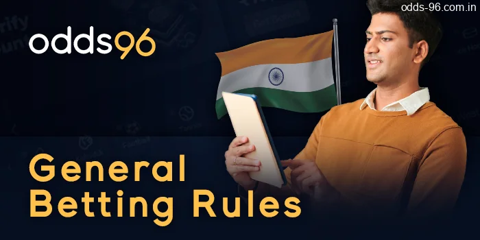 Odds96 General Betting Rules - What should you know about betting on our site